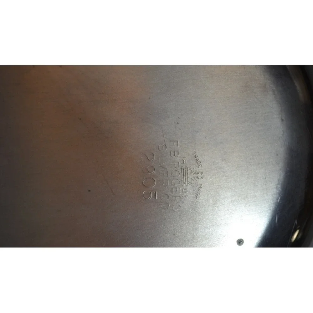 Vintage FB Rogers 1883 Serving Bowl #2905